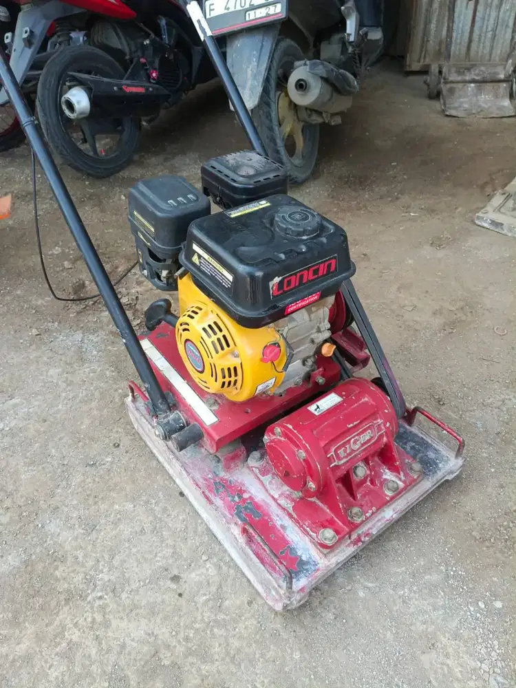 Jual Stamper Kodok Tiger Mesin Loncin 5.5hp Tarikan Kuat Siap Kerja