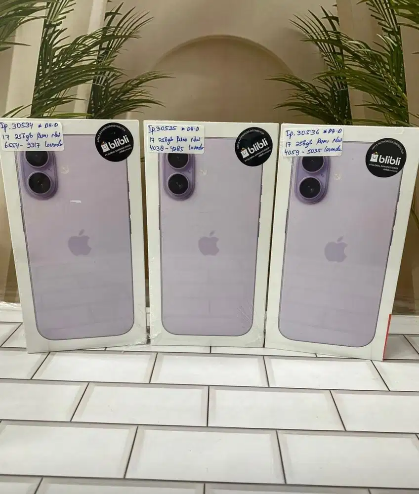 Di Jual iPhone 17 256GB NEW Resmi Indonesia