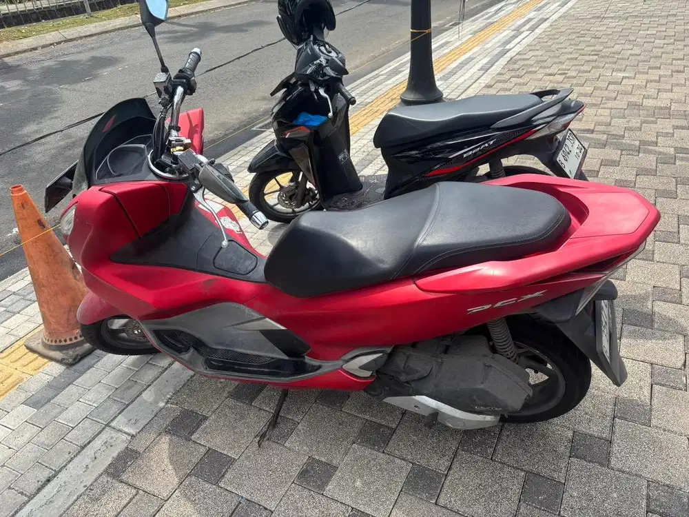 Honda PCX 150 ABS tahun 2018 Merah Doff