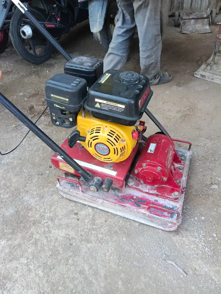 Jual Pemadat Stamper Kodok Tiger Mesin Loncin 5.5hp Murah Meriah