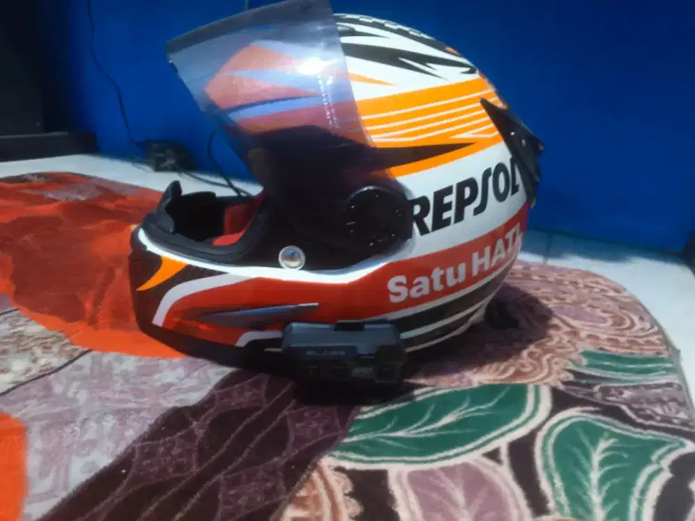 Helm full face Honda Repsol