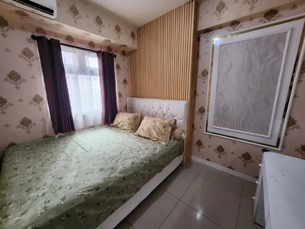 APARTEMEN BOUGENVILLE GPS GREEN PRAMUKA 2 KAMAR POSISI STRATEGIS DEKAT MALL COCOK UNTUK TINGGAL
