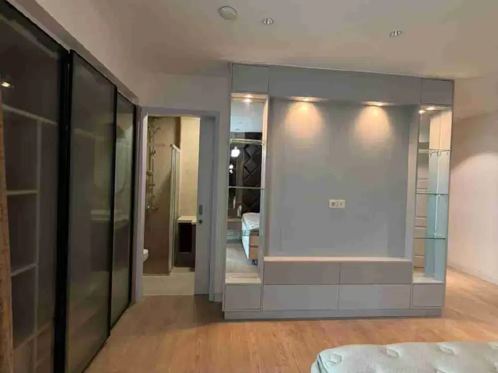 di jual cepat apartemen city home tower santa monica  sudah renov studio