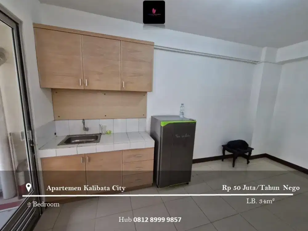 Disewakan Apartement Kalibata City Low Floor 2BR FF