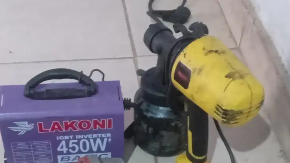 Jual mesin las dan alat cat semprot