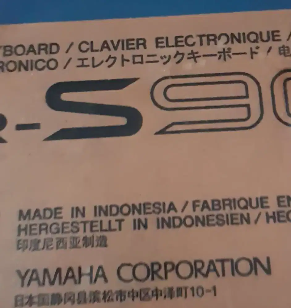 Dijual yanaga psr s900 piano enak banyak style dangdut pop dll good ky