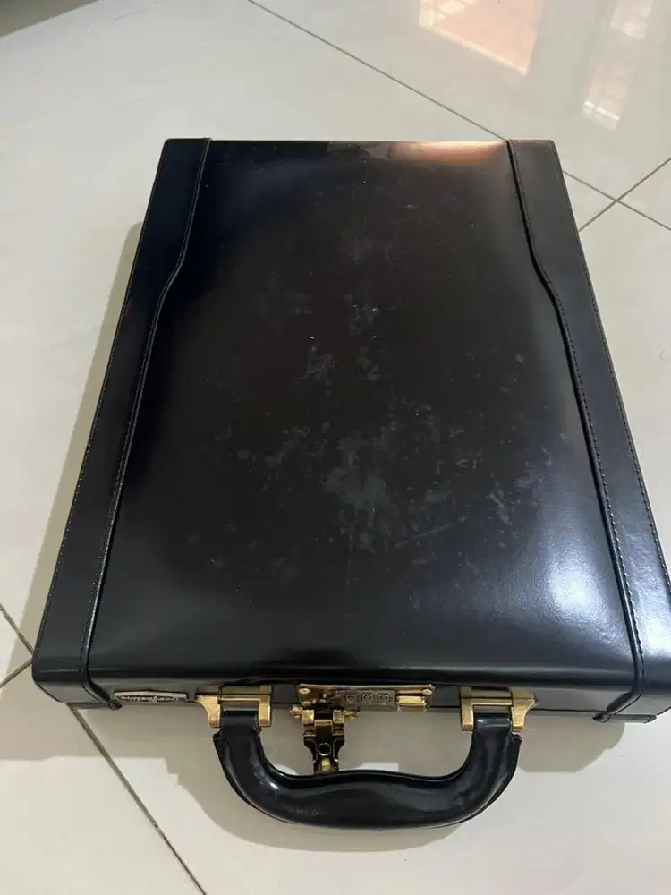Tas koper tas kantor kunci pin