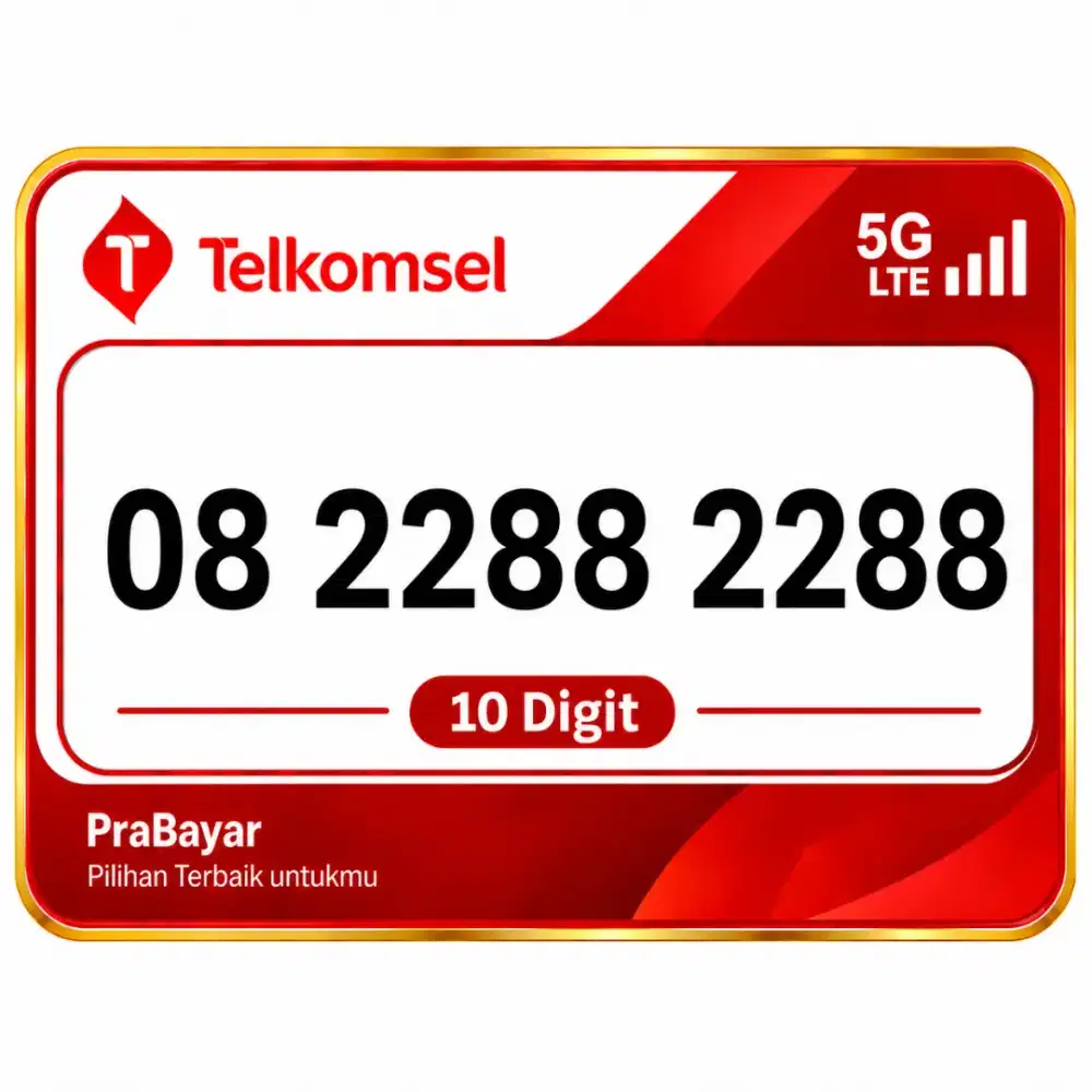 Nomor Cantik Triple 89 10Digit Best Series