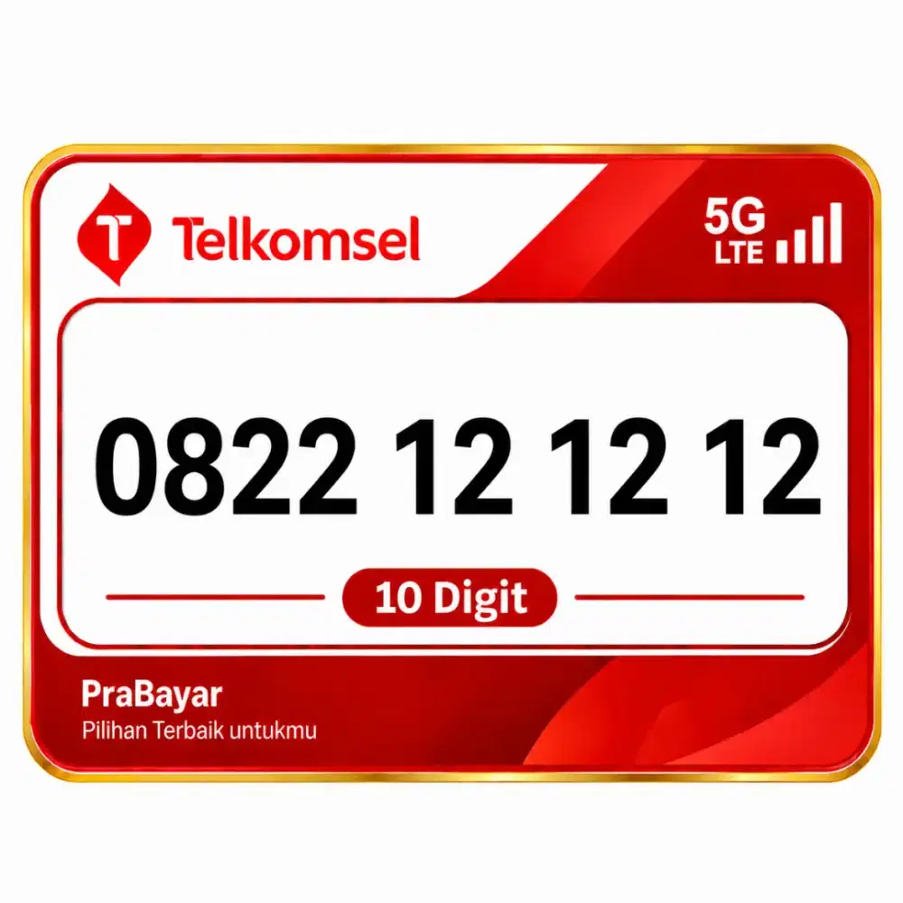 Nomor Cantik 10digit  Telkomsel