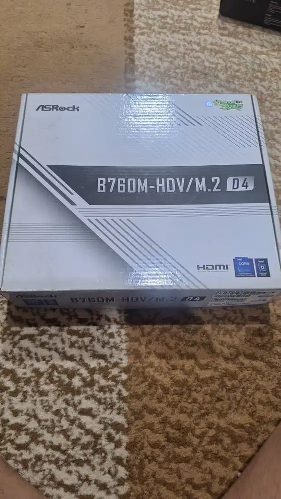 ASROCK B760M-HDV/M.2 D4 (Intel LGA 1700, Gen12, Gen13)