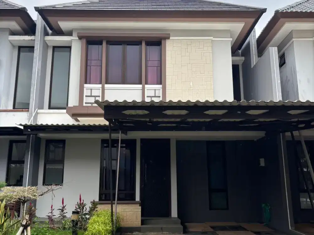 Disewakan Rumah Semi Furnished di Cluster Premium BSD Dekat AEON Mall dan Akses Tol