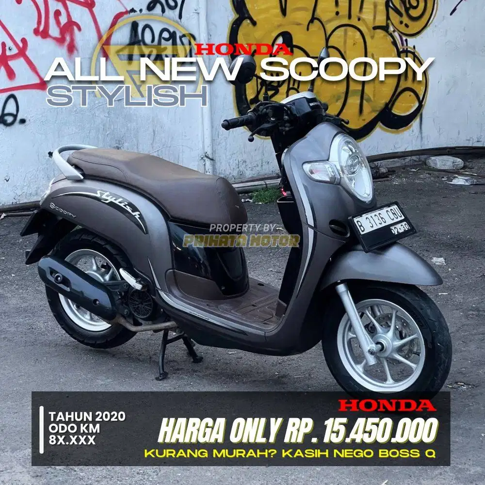 HONDA ALL NEW SCOOPY STYLISH 2020