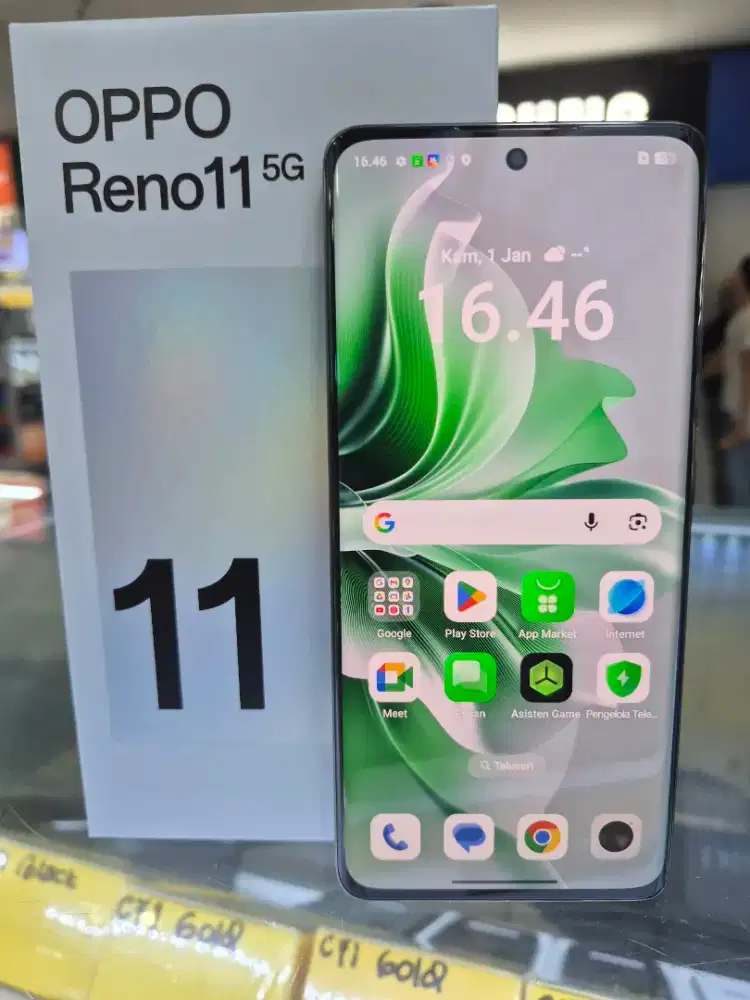 Oppo Reno 11 5g ram 8/256gb bekas