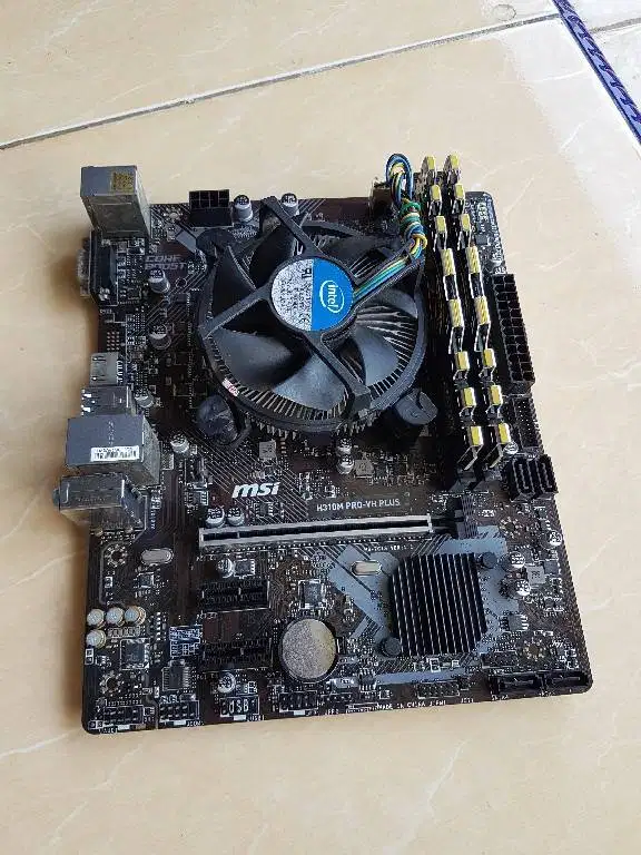 Sepaket Intel G5400 | MSI H310M | Ram 8GB DDR4
