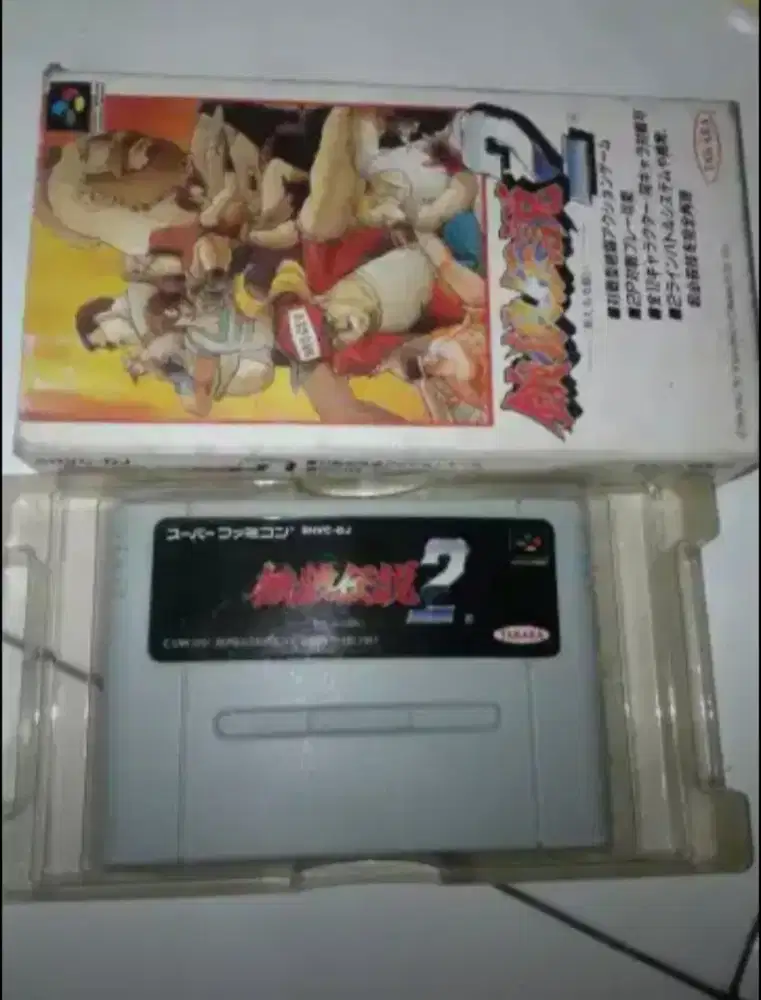 Kaset supernintendo fatal fury nego cod rungkut gan