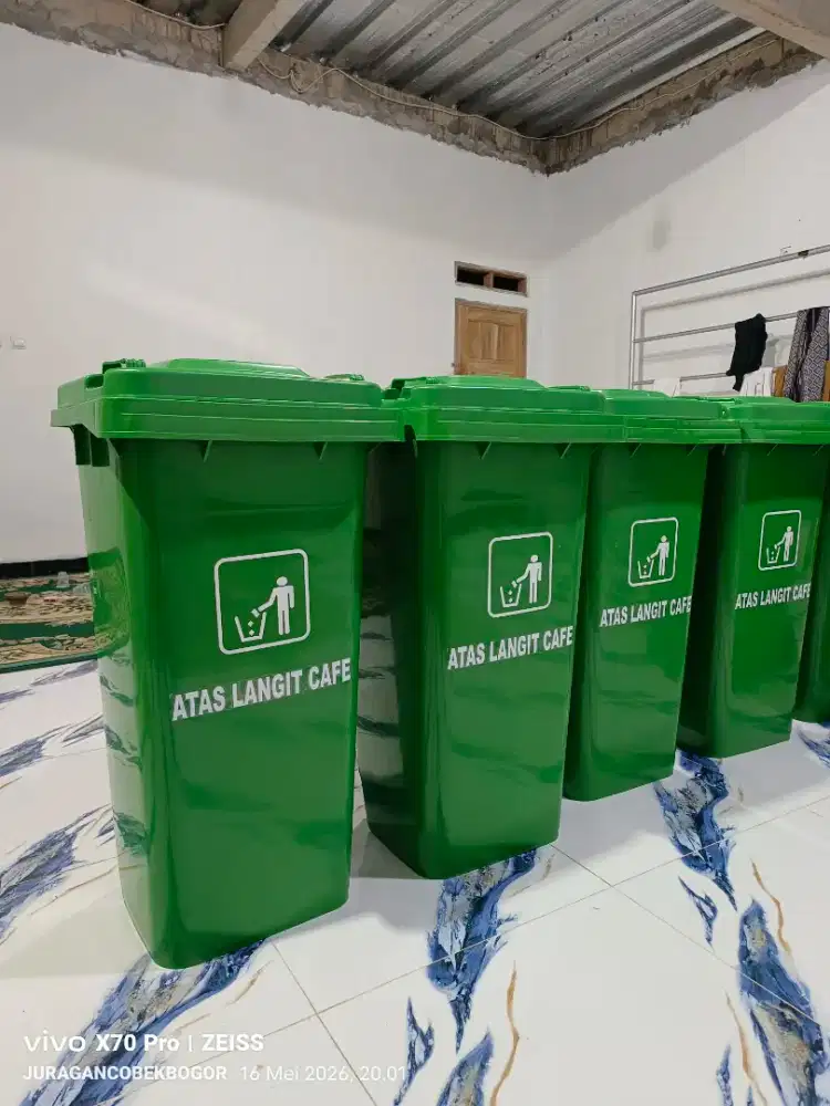 Distributor tempat sampang tong sampah bahan fiberglass dan HDPE