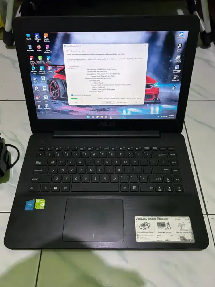 Laptop Asus A455L (slim)