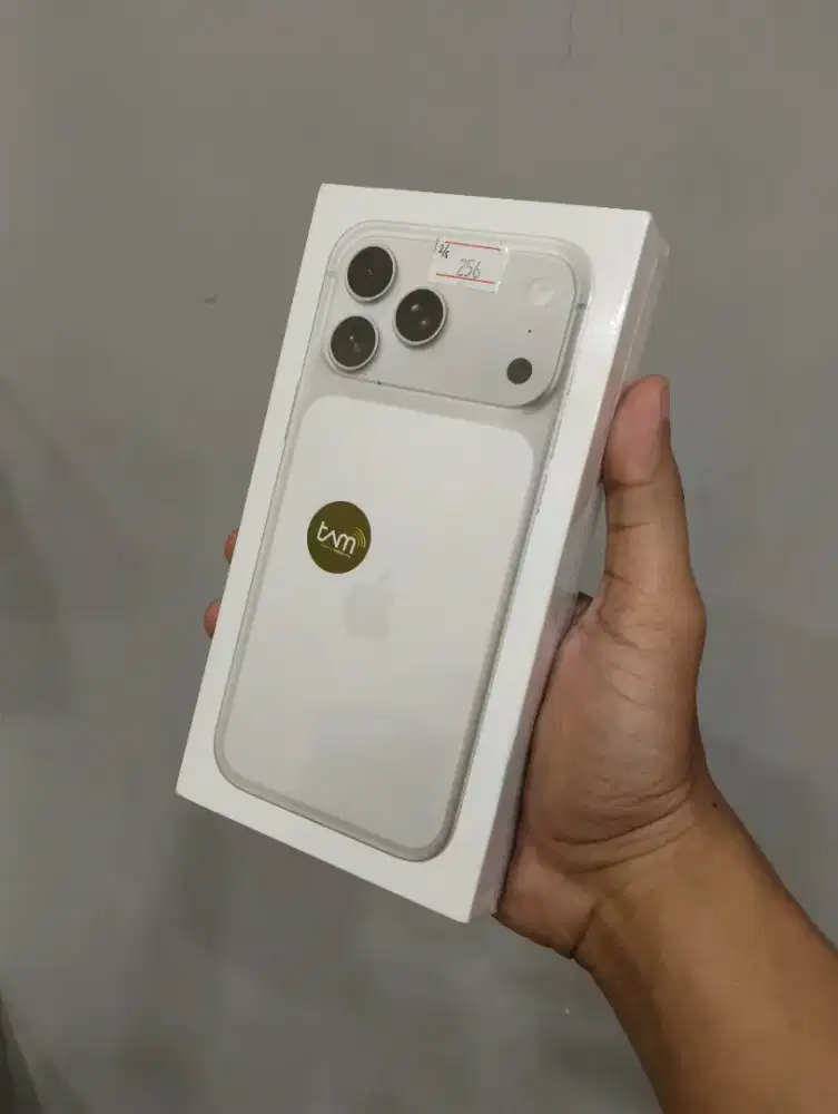 Jual Iphone 17 Promax 256Gb New Resmi Ibox Warna Silver
