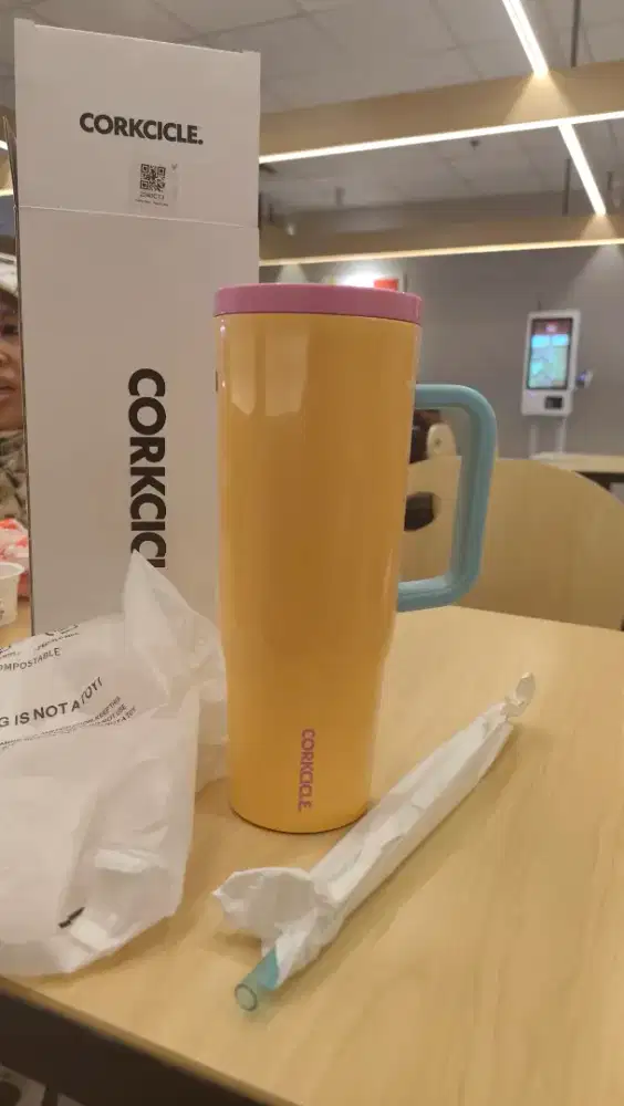 Tumbler Corkcicle Cruiser 40oz (1.240 ml)warna  Toucan Jams.Original