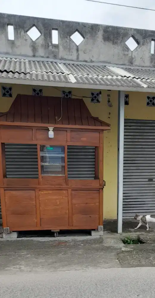 Gerobak Bakso, 3 meja 6 bangku plastik , perlengkapan bakso