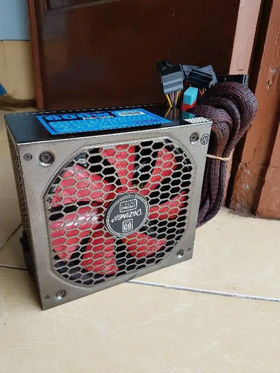 PSU Dazumba 600w 80+ 2x8 pin vga