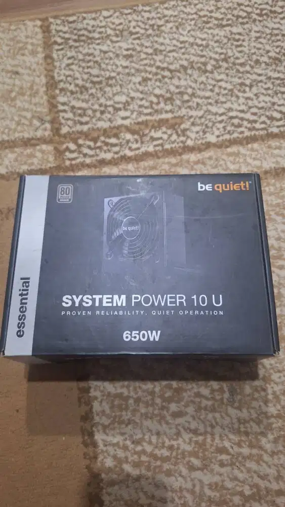 Power Supply be quiet! SYSTEM POWER 10 U 650W - 80+ Bronze Certified