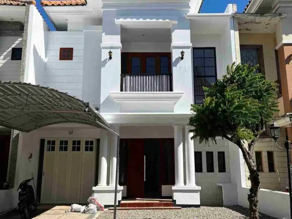 JEMURSARI REGENCY LEBAR 8 ‼️Rumah Siap Huni Baru Renovasi Surabaya Selatan One Gate System dekat Ubaya