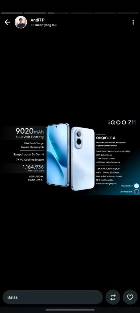 Vivo dan iqoo series