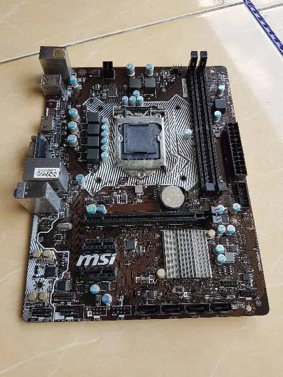 Motherboard MSI H110M-PRO VH lga 1151 gen 6 dan 7 intel