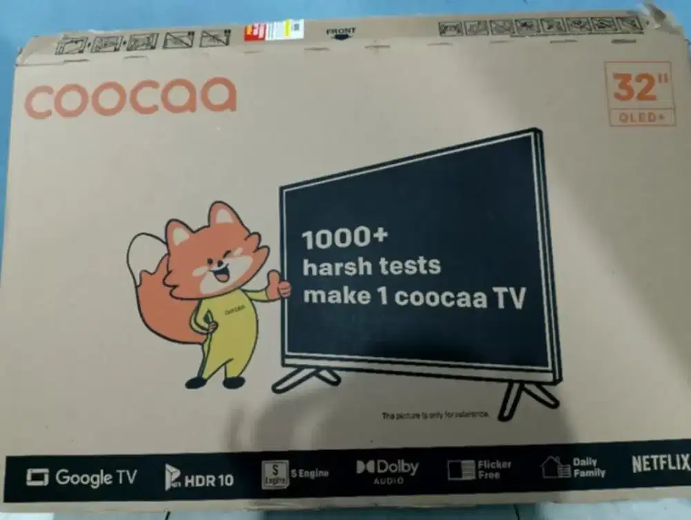 dijual coocaa google tv terbaru 32 INC nominus mulus...