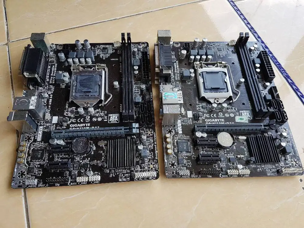 Motherboard Gigabyte H110M-DS2 LGA 1151 gen 6 dan 7 intel