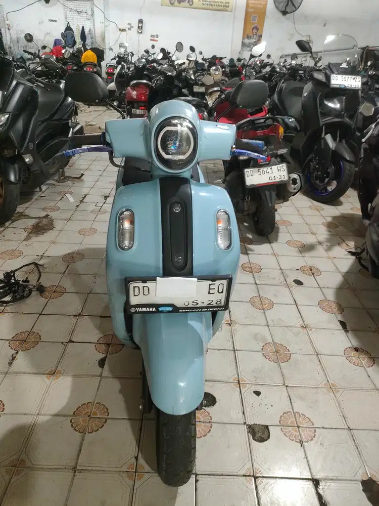 Yamaha Fazzio 125cc 2023 biru