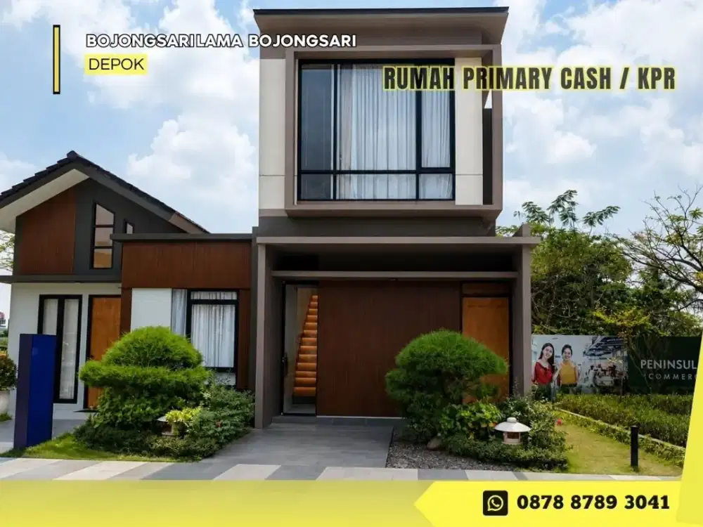 Rumah SIAP HUNI 2LT Modern Strategis di Perum Shila At Sawangan Depok