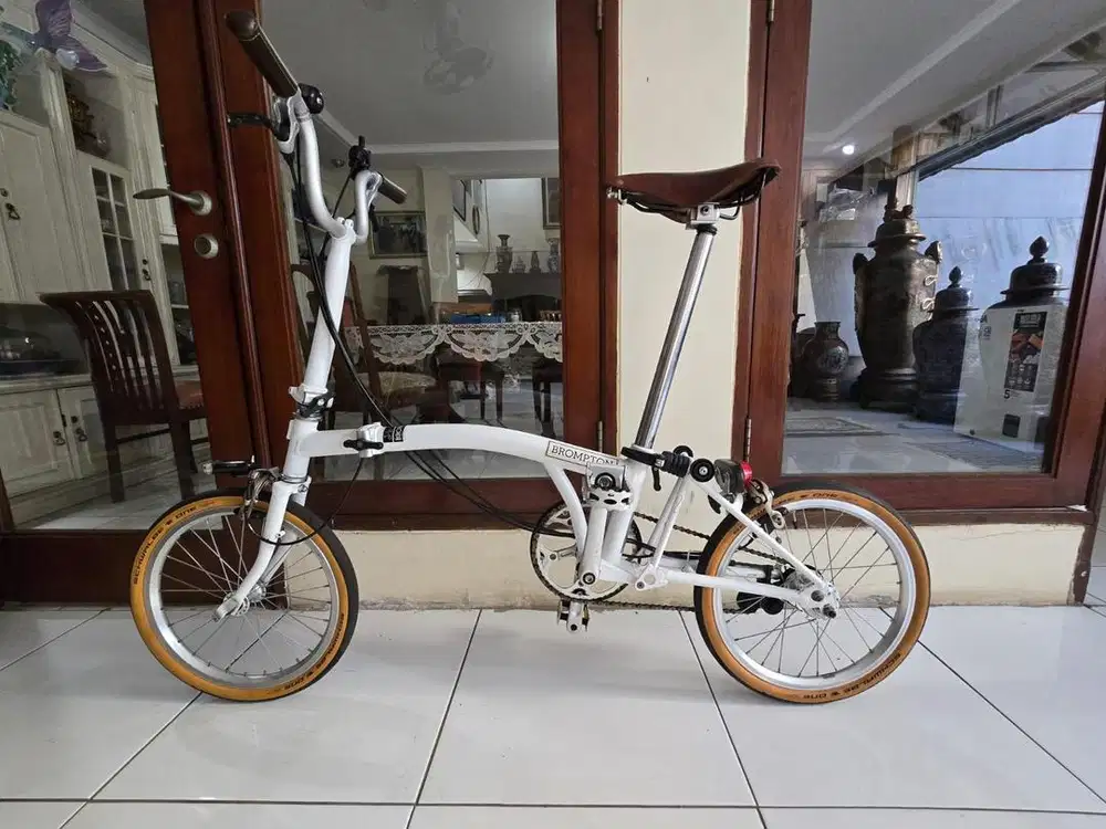 Jual Sepeda Brompton Papyrus White