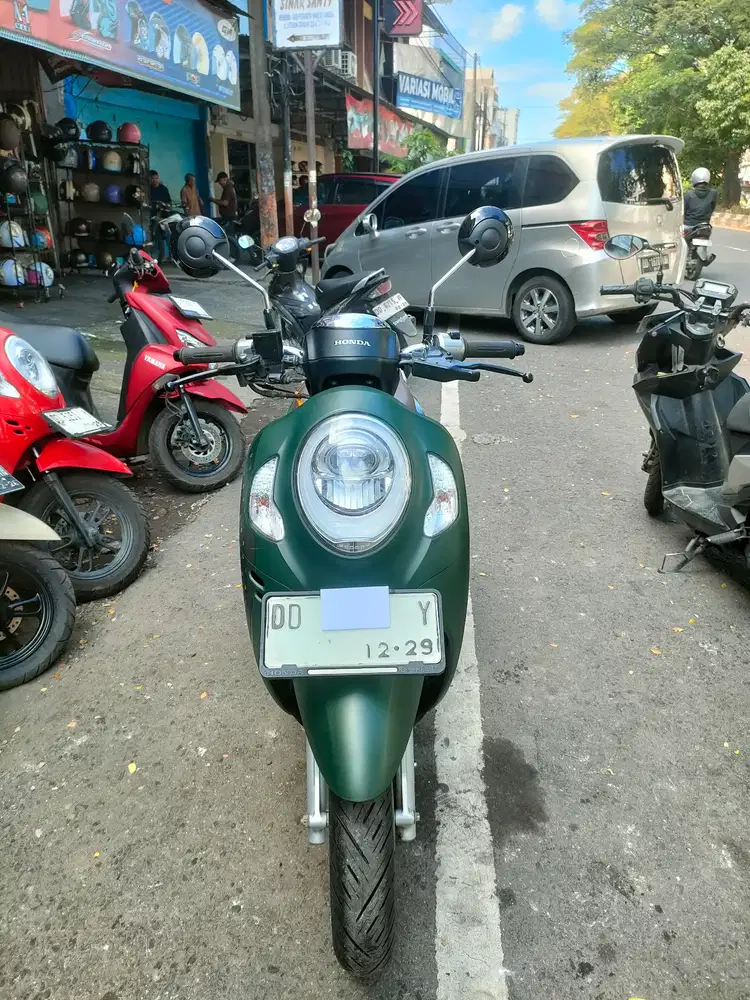 Honda Scoopy 2024 hijau
