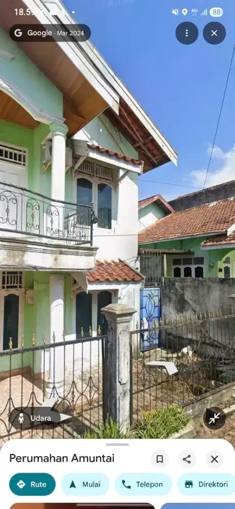 Rumah 2 tingkat amuntai