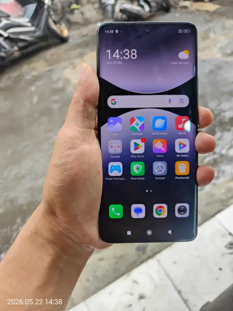 Redmi note 14 pro 5g 12/256 hp aja no minus