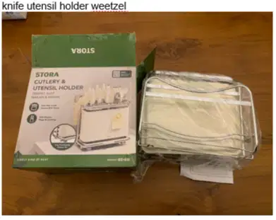 knife utensil holder weetzel