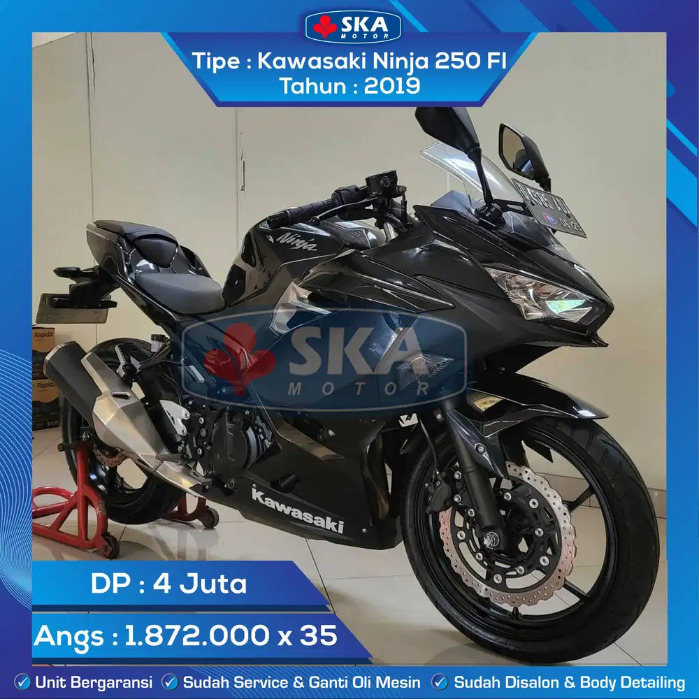 Kawasaki Ninja 250 FI Tahun 2019