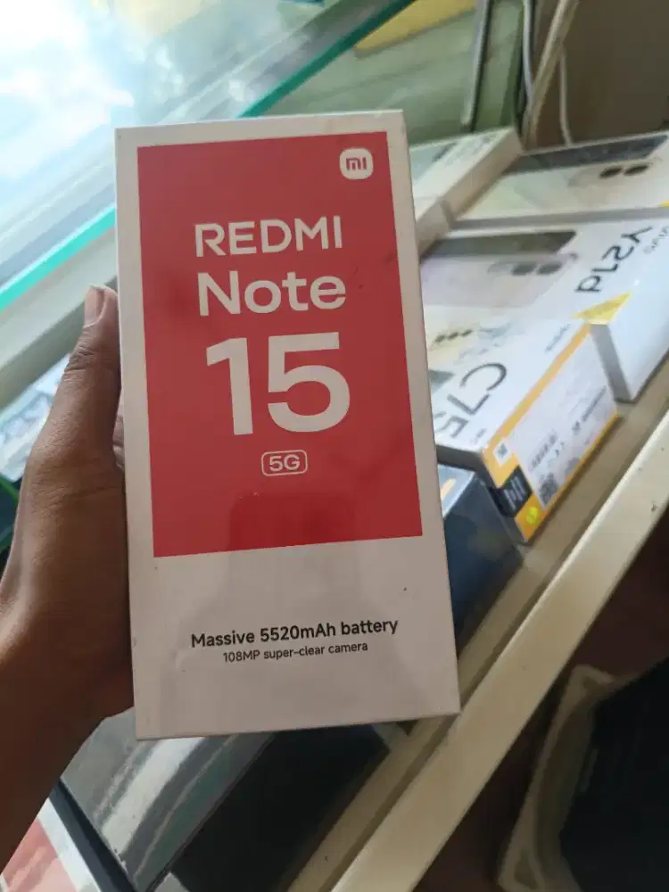 new rwdmi note 15 5G 8/256 garansi resmi