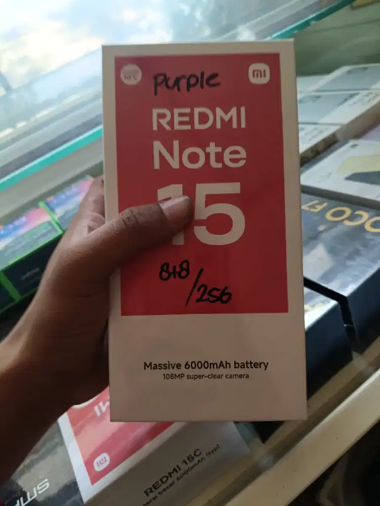 new redmi note 15 8/256 garansi resmi
