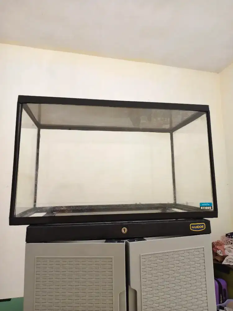 Aquarium kaca akrilik persegi panjang