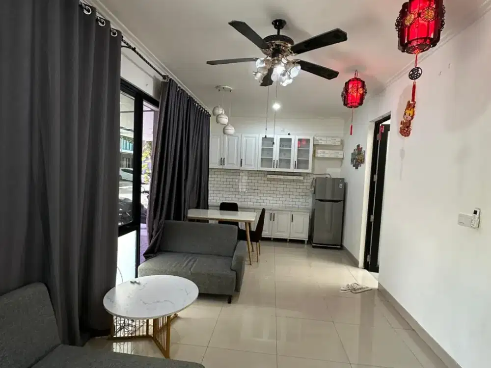jual rumah milenial PIK 2 extension uk 8x10m furnished