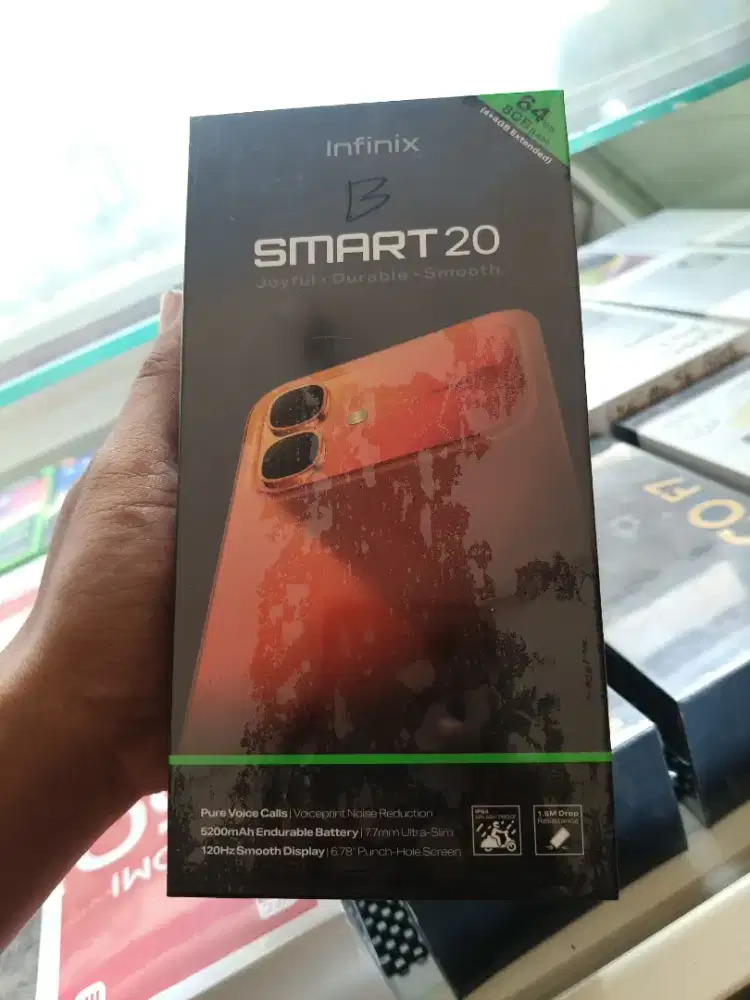 new infinix smart 20 4/64 garansi resmi