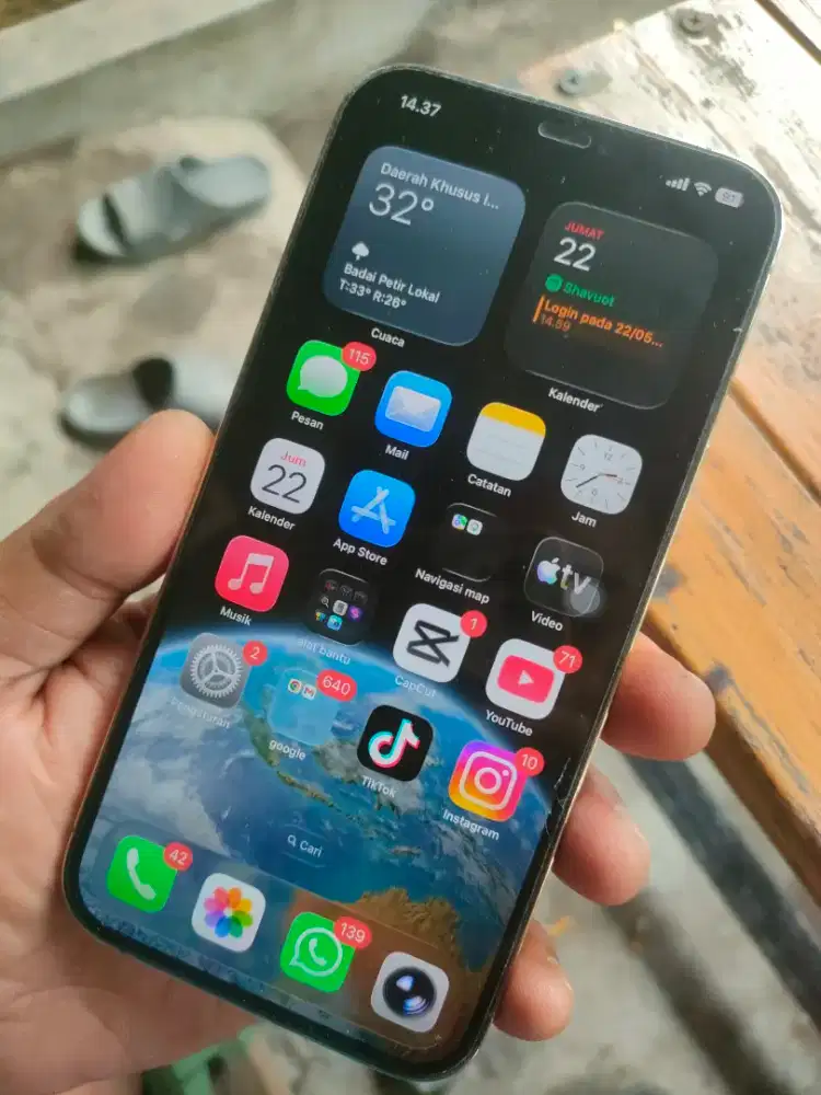 iphone 12 promax 256gb resmi beacukai