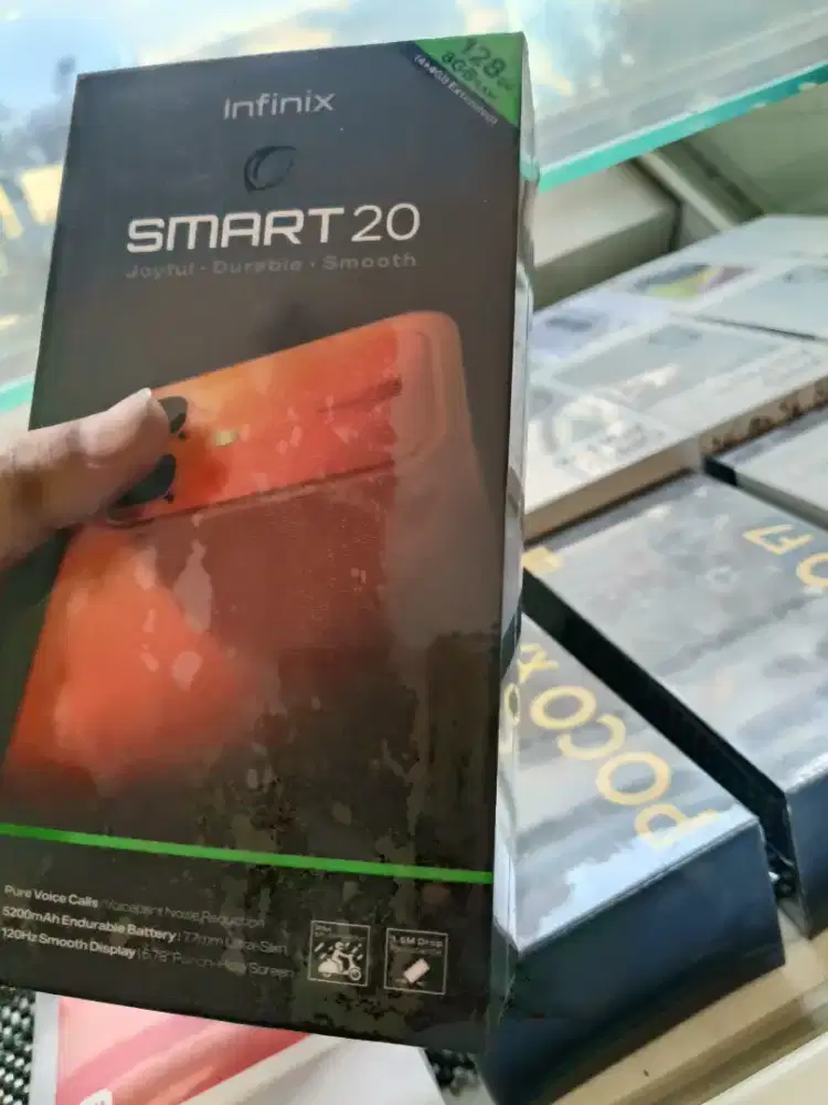 new infinix smart 20 4/138 garansi resmi