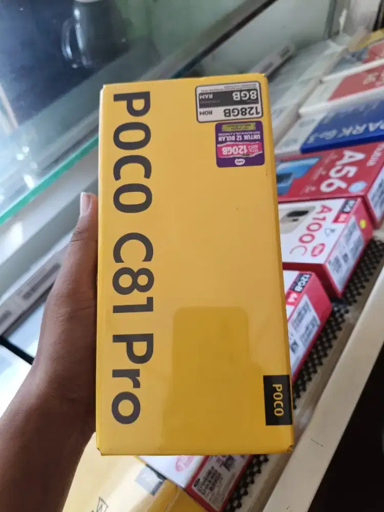 new poco c81 pro 4/128 garansi resmi