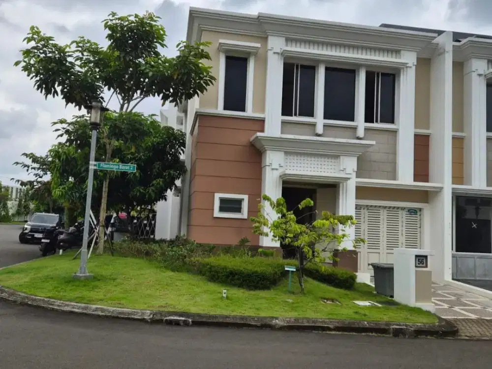 Dijual Rumah Hoek di Cluster Flamingo The Springs Summarecon Serpong, Tangerang