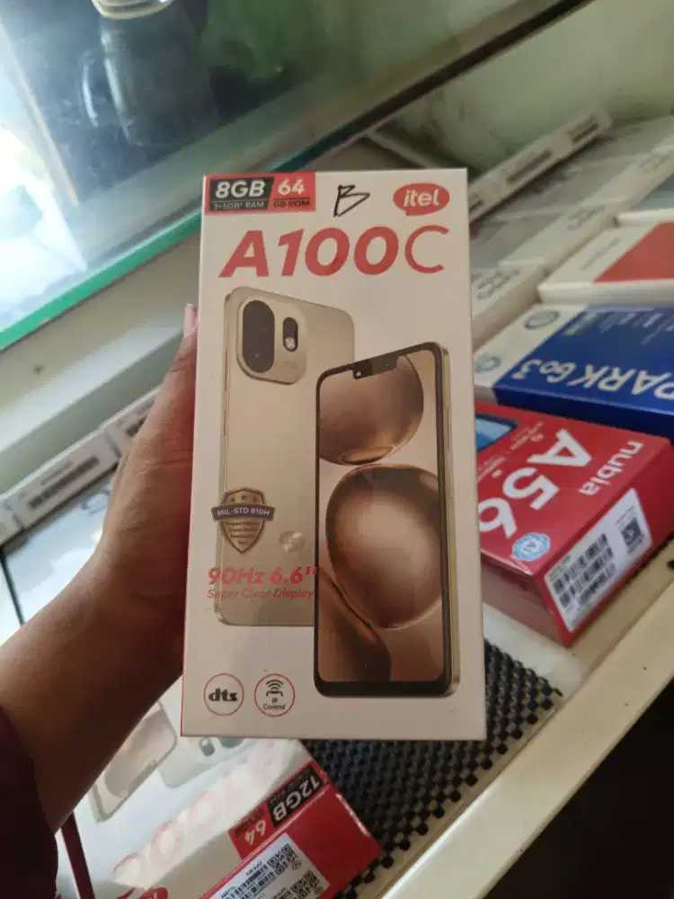 new itel a100c 3+5/64 garansi resmi
