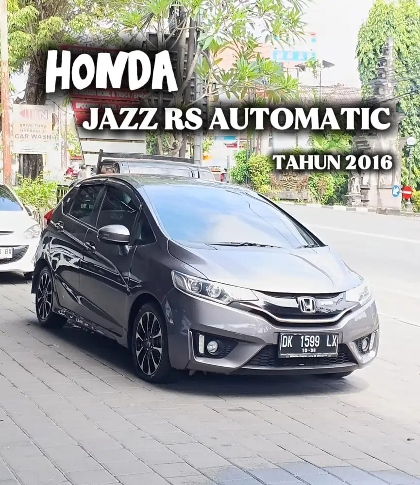 JAZZ RS MATIC 2016 ASLI BALI LOW KM SIAP PAKAI